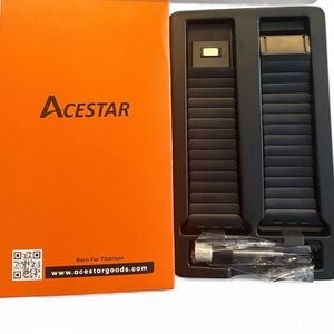 ACESTAR Full Titanium Smart Watch Band NIB